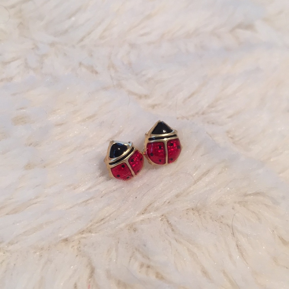 Ladybug earrings